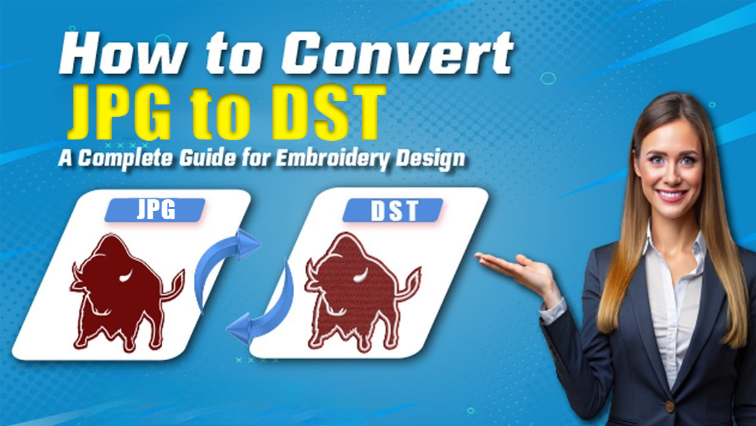 How to Convert JPG to DST